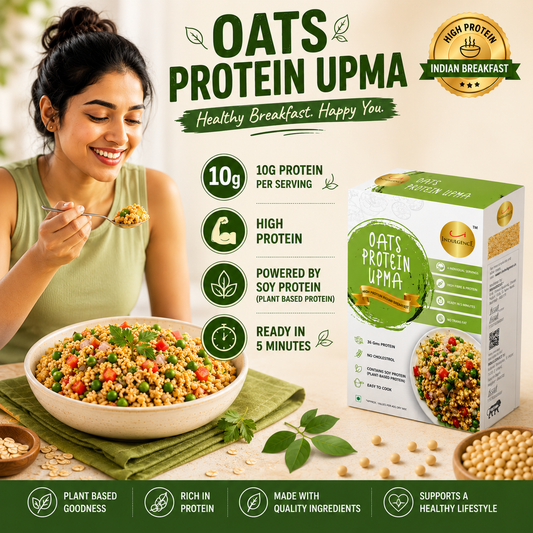 Oats Protein Upma | High protein | High Fibre | No preservatives