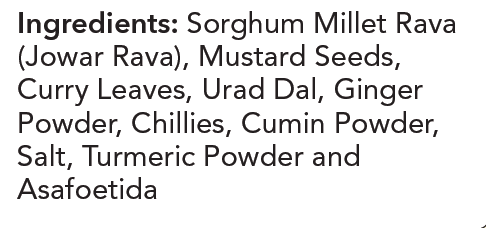 Gluten Free Jowar Upma Mix