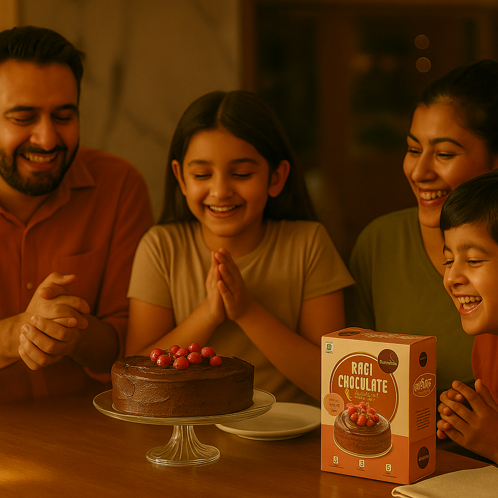 Ragi Chocolate Cake Mix