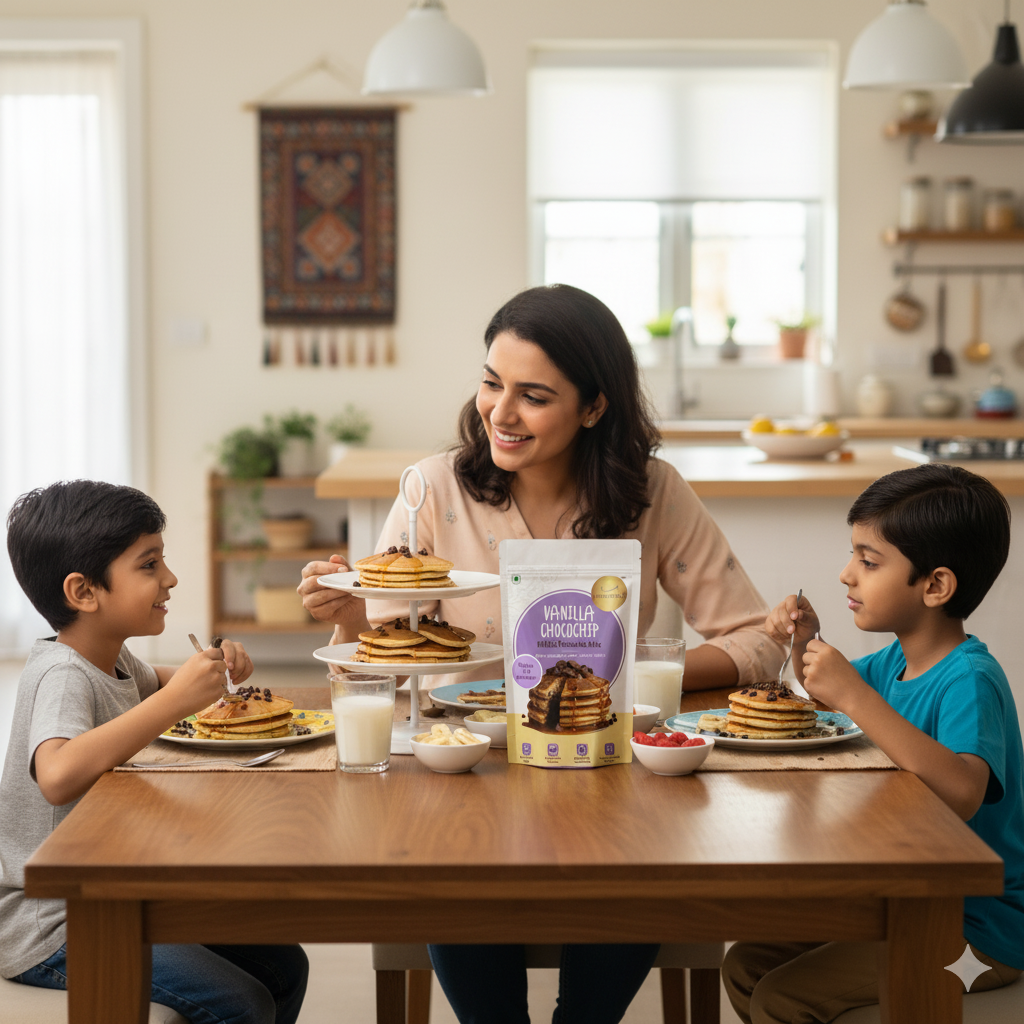 Vanilla Chocochip Millet Pancake Mix