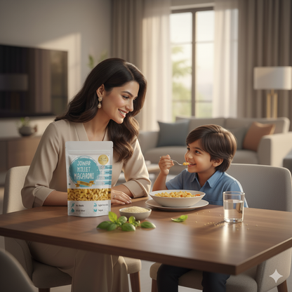 No Maida Jowar Macaroni