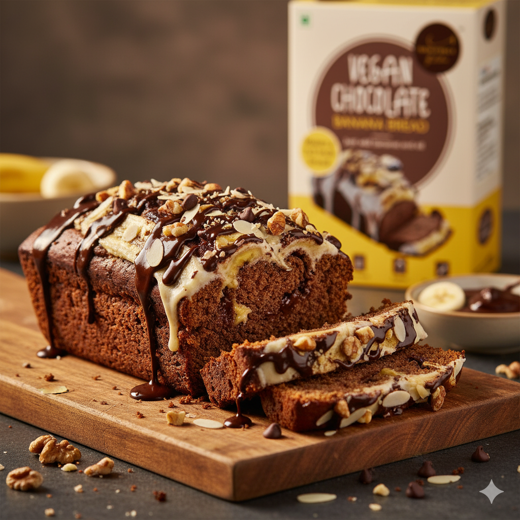 Vegan Chocolate Banana Bread Mix