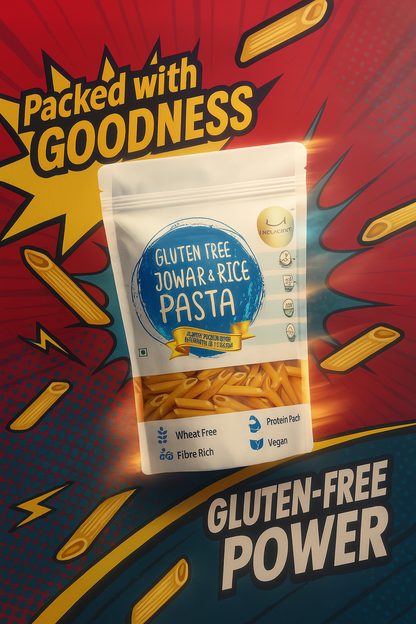 Gluten Free Jowar & Rice Penne Pasta