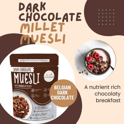 Belgian Dark Chocolate Millet Muesli 350 gms