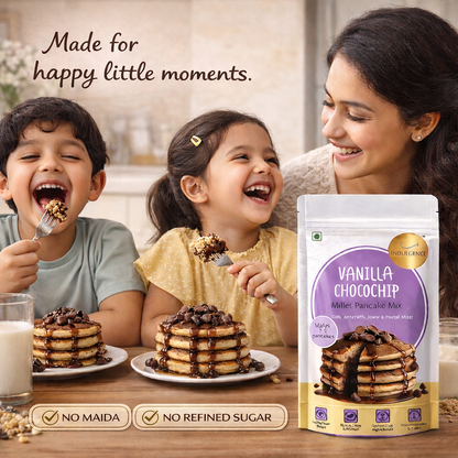 Millet Pancake Mix for Kids |No Maida| No Refined Sugar|High Protein and Fibre|