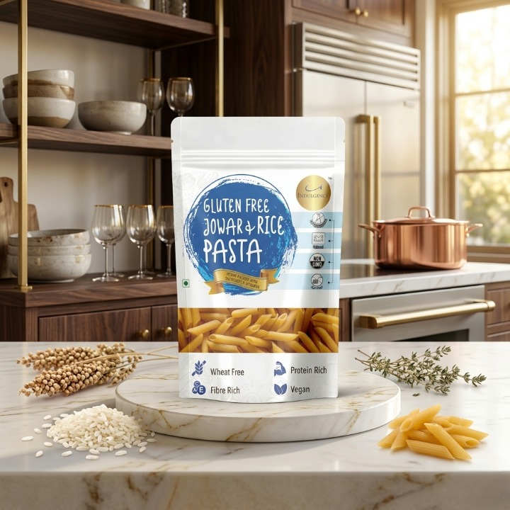 Gluten Free Jowar and Rice Penne Pasta |No Maida |No Wheat | High Fibre | Vegan