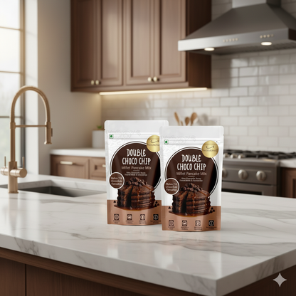Double Choco Chip Millet Pancake Mix