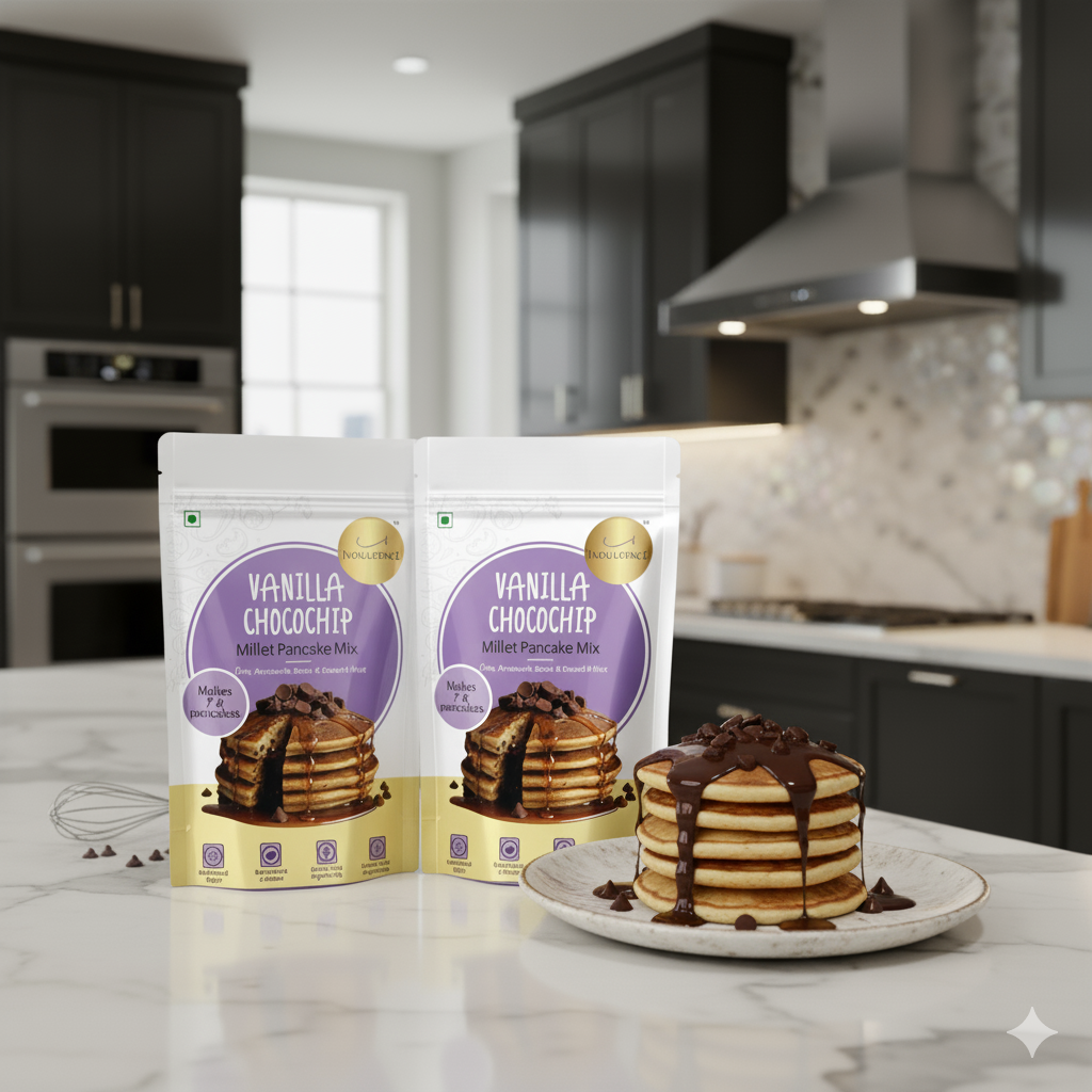 Vanilla Chocochip Millet Pancake Mix