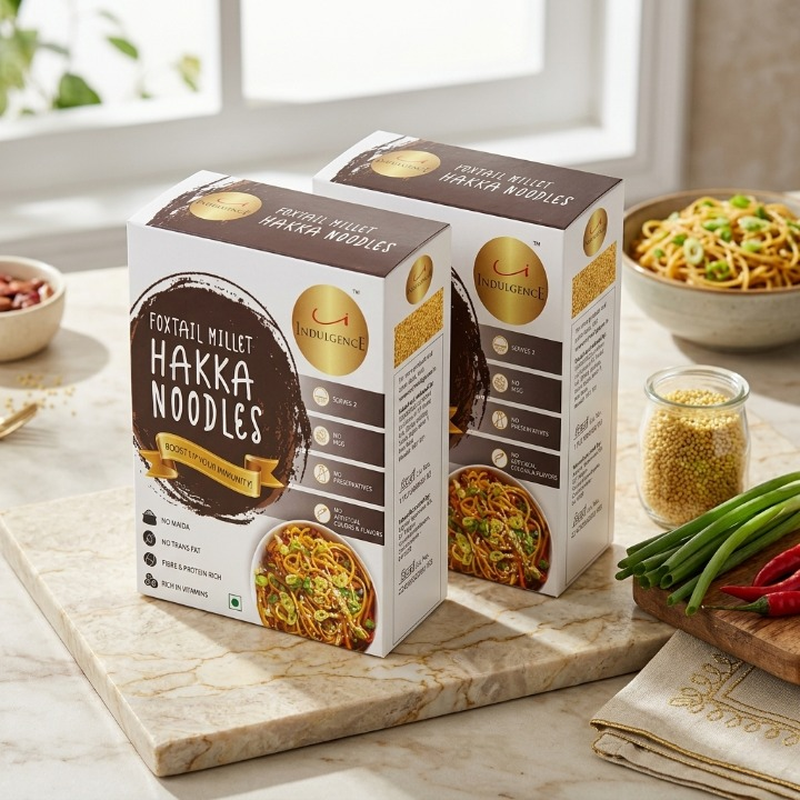 No Maida Foxtail Millet Hakka Noodles