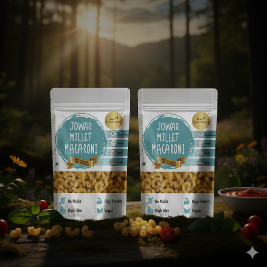 No Maida Jowar Macaroni