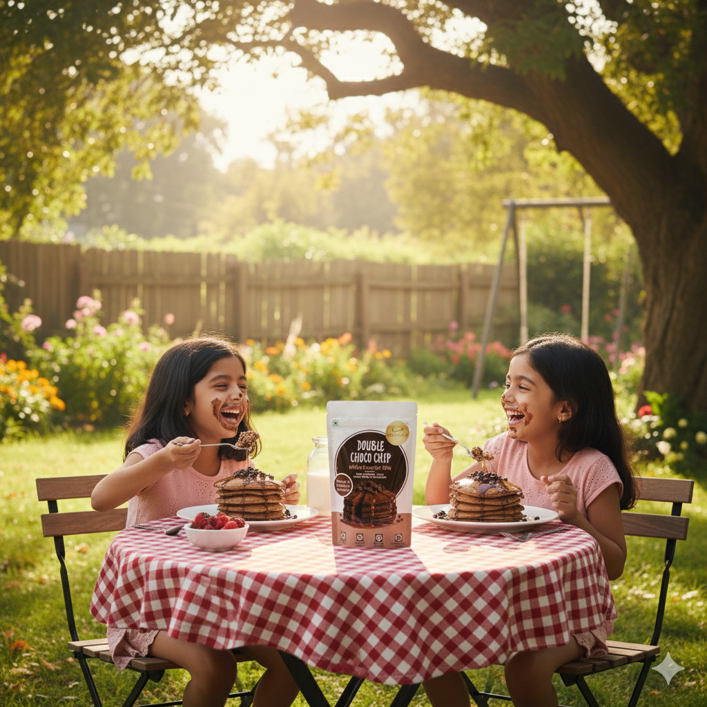 Double Choco Chip Millet Pancake Mix