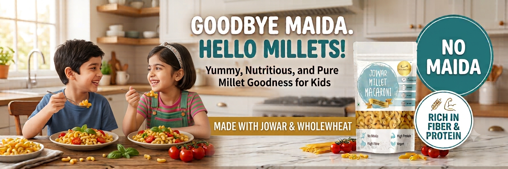 Jowar Millet Macaroni