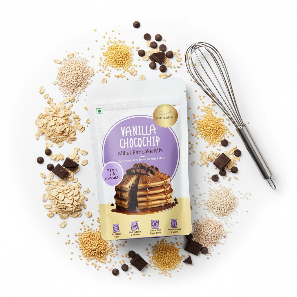 Vanilla Chocochip Millet Pancake Mix