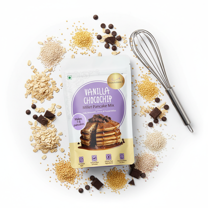 Vanilla Chocochip Millet Pancake Mix