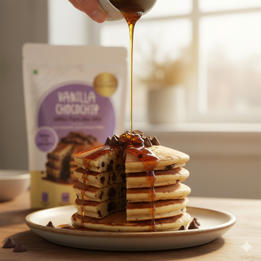 Vanilla Chocochip Millet Pancake Mix