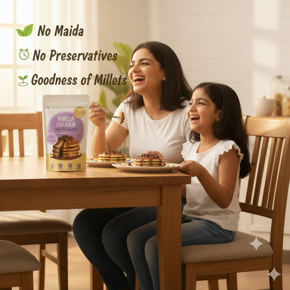 Vanilla Chocochip Millet Pancake Mix