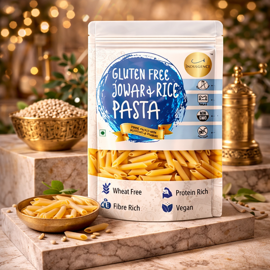 Gluten Free Jowar and Rice Penne Pasta |No Maida |No Wheat | High Fibre | Vegan