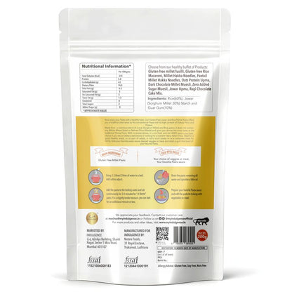 Wok to Pasta Celebration Pack- Millet Hakka Noodles & Pasta - High Fibre, High Protein,Zero Maida , Zero MSG, No Preservatives