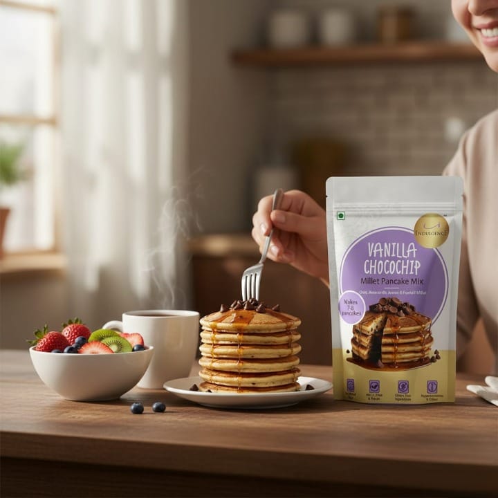 Vanilla Chocochip Millet Pancake Mix