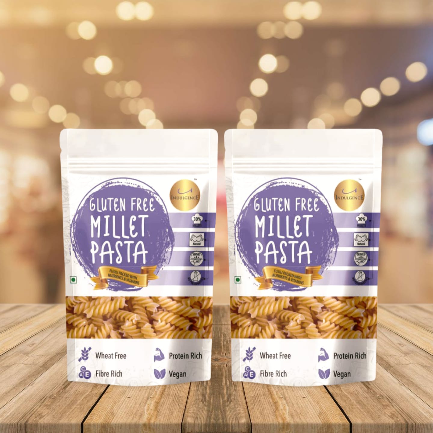 Gluten Free Millet Fusilli Pasta