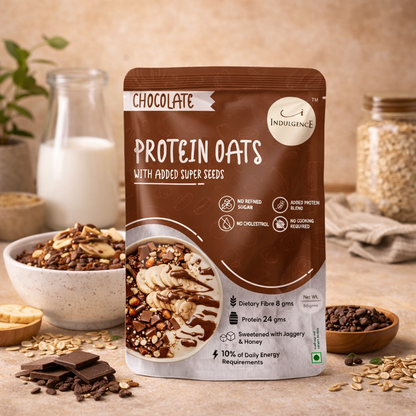 High Protein Chocolate Cereal Combo| Dark Chocolate Millet Muesli & Chocolate Protein Oats