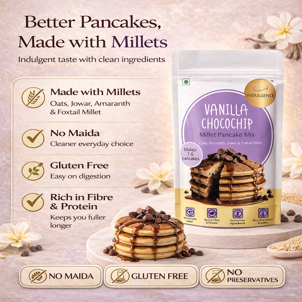 Millet Pancake Mix for Kids |No Maida| No Refined Sugar|High Protein and Fibre|