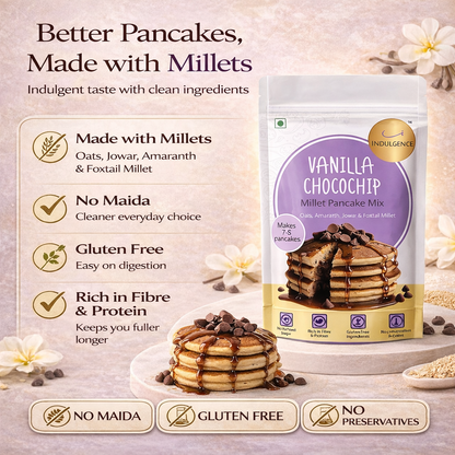 Millet Pancake Mix for Kids |No Maida| No Refined Sugar|High Protein and Fibre|