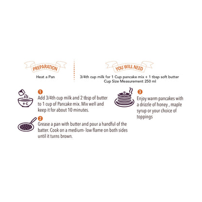 Vanilla Chocochip Millet Pancake Mix