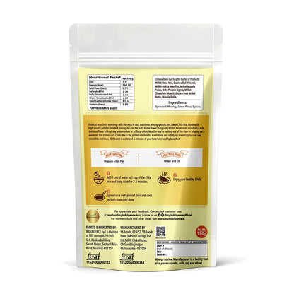 Moong Sprouts and Jowar Chila