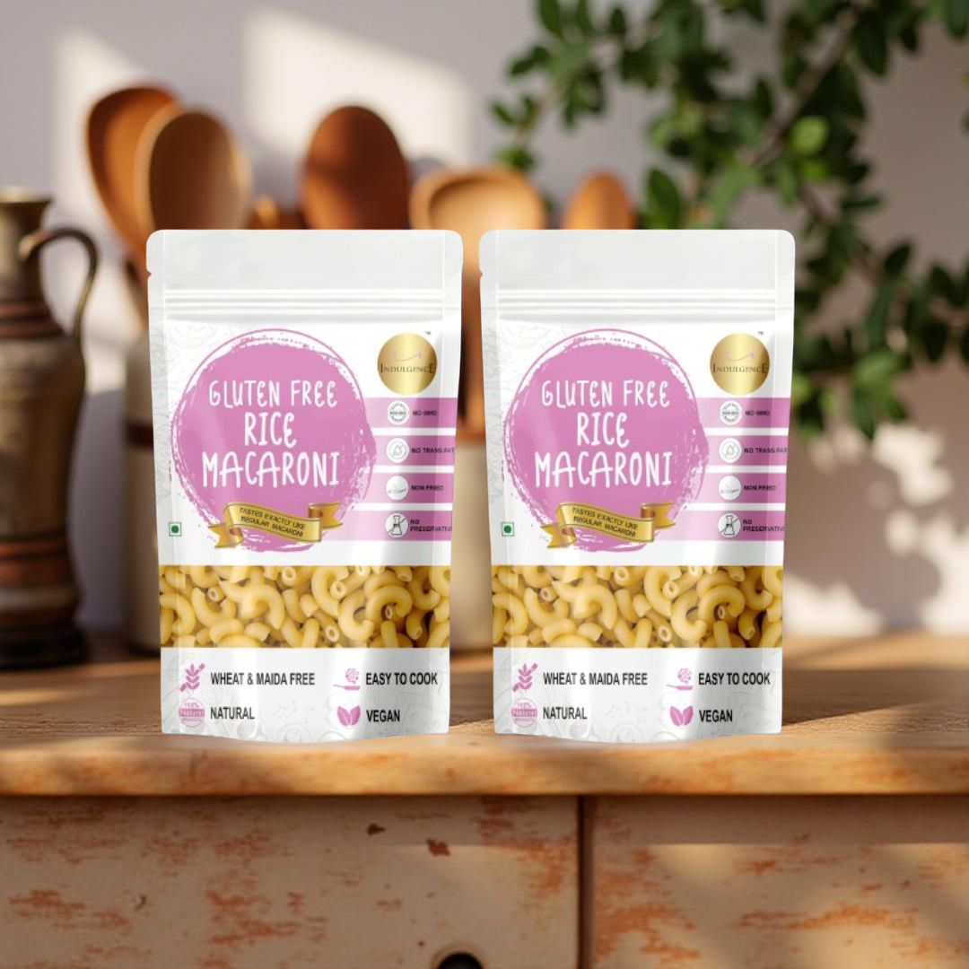 Gluten Free Rice Macaroni-No Wheat,No Maida, No Preservatives