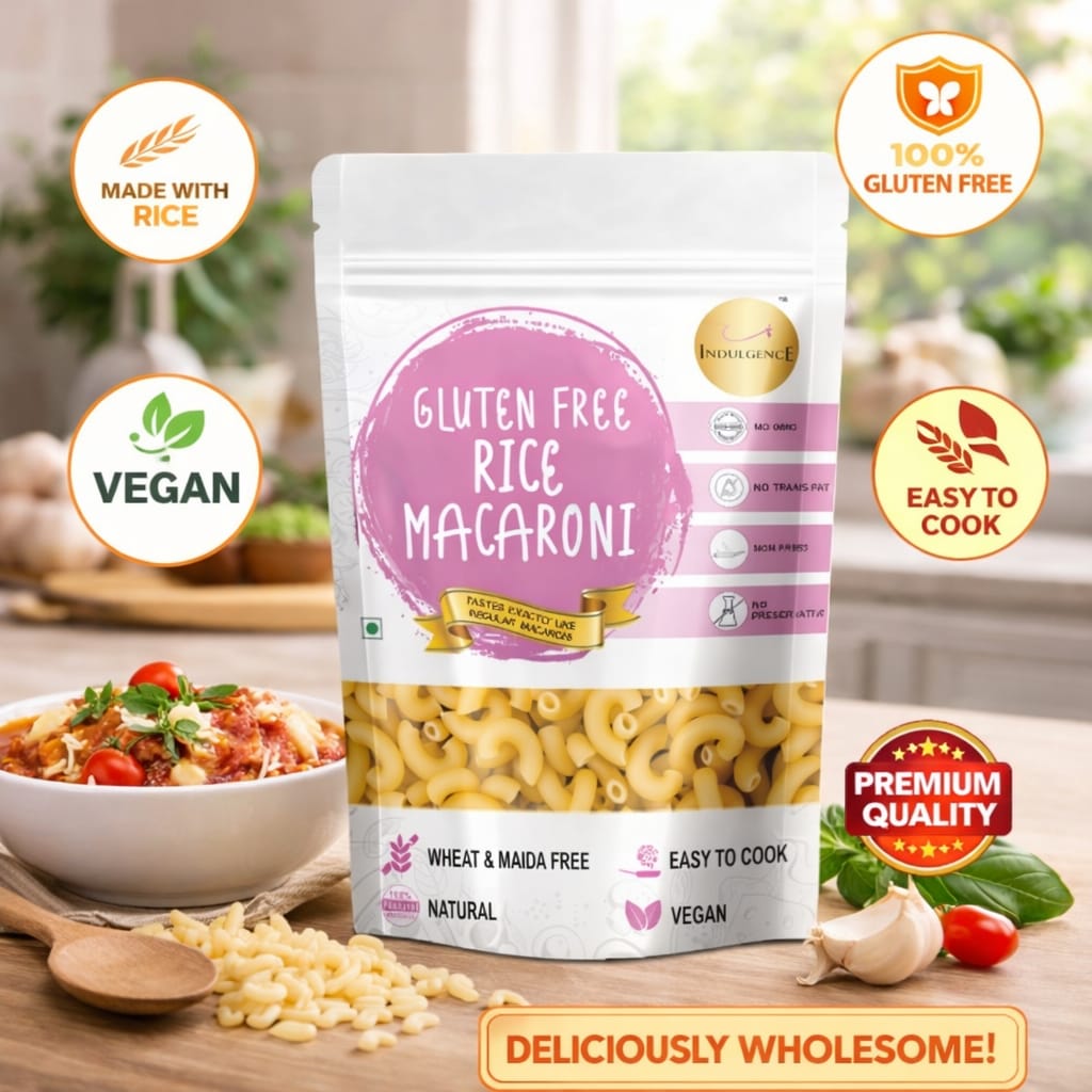 Gluten Free Rice Macaroni | No Wheat |No Maida | No Preservatives