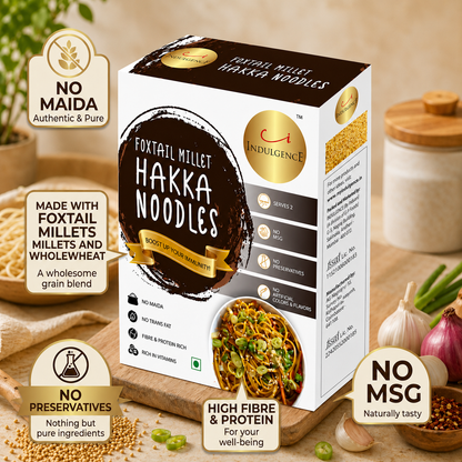 No Maida Foxtail Millet Hakka Noodles