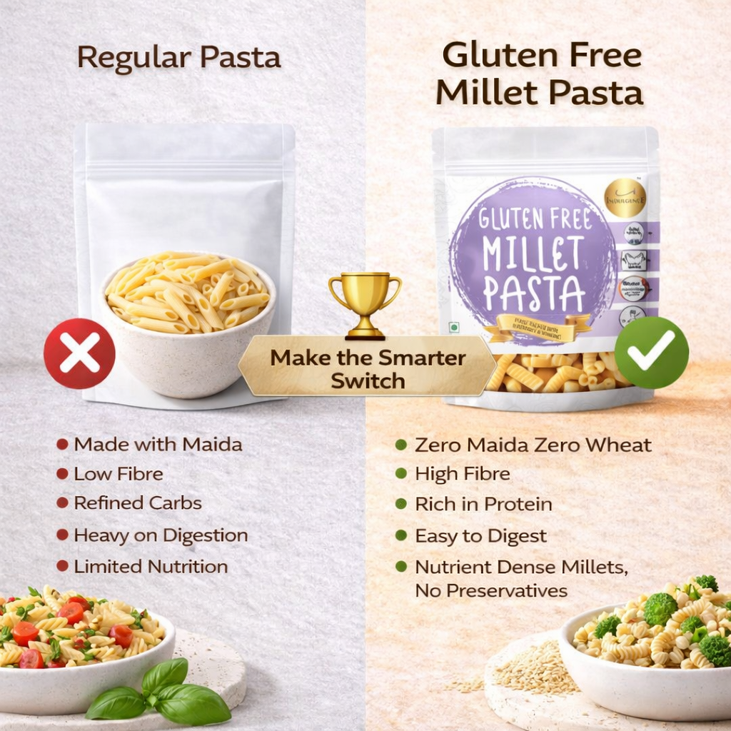 Gluten Free Pasta Combo | Multi Millet Fusili Pasta + Rice Macaroni |No Preservatives