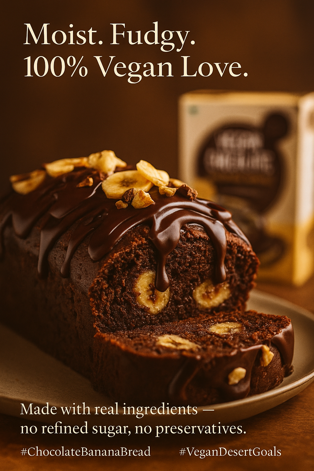 Vegan Chocolate Banana Bread Mix