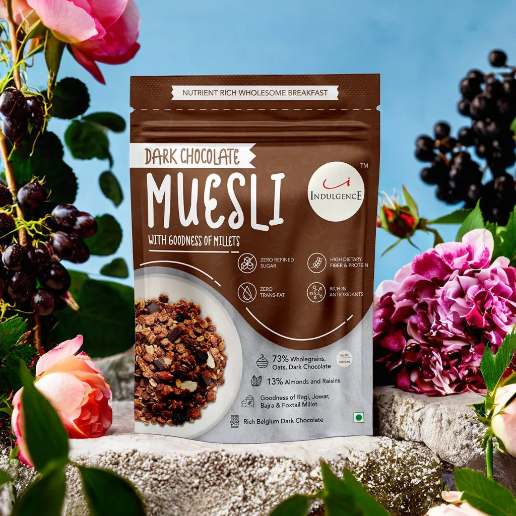 Belgian Dark Chocolate Millet Muesli 350 gms