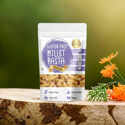Gluten Free Pasta Combo | Multi Millet Fusili Pasta + Rice Macaroni |No Preservatives