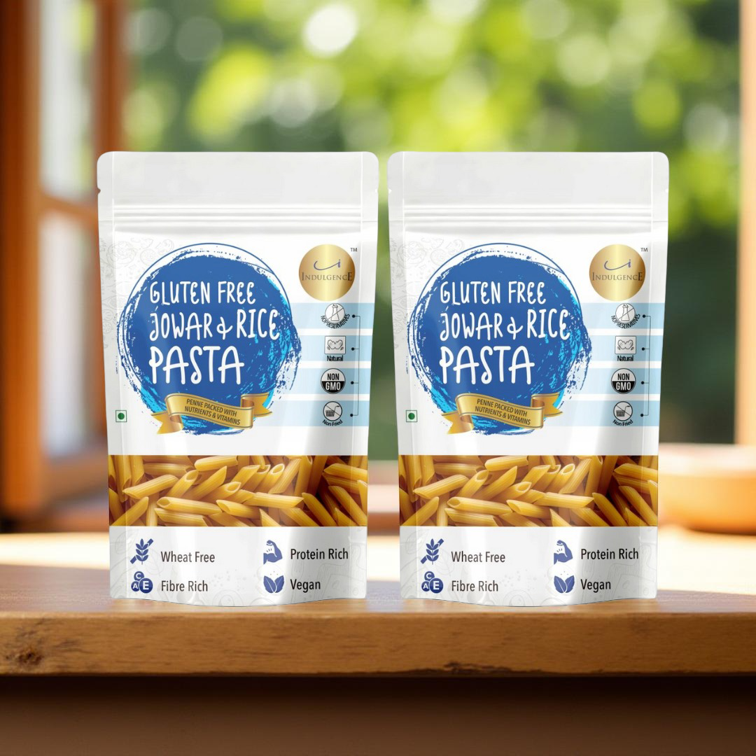 Gluten Free Jowar and Rice Penne Pasta- No Maida, No Wheat, High Fibre, Vegan image 1