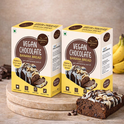 Vegan Chocolate Banana Bread Mix- No Refined Sugar, No Preservatives, Vegan
