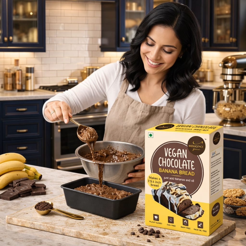 Ragi Chocolate Cake Mix + Vegan Chocolate Banana Bread Mix  Combo Pack of 2 | No Maida | No Refined Sugar | No Preservatives