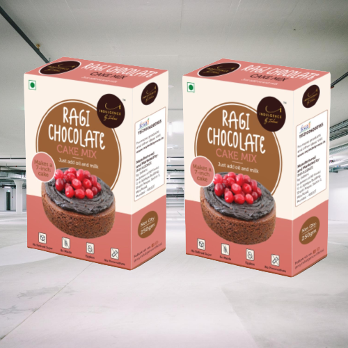 Ragi Chocolate Loaf - Easy, Healthy And Eggless -